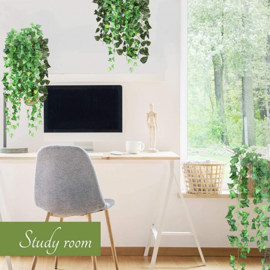 Yatim 90 cm Money Ivy Vine Artificial Plants Greeny Chain Wall Hanging Leaves for Home Room Garden Wedding Garland Outside Decoration Pack of 2 Yatim 90 cm Money Ivy Vine Artificial Plants Greeny Chain Wall Hanging Leaves for Home Room Garden Wedding Garland Outside Decoration Pack of 2