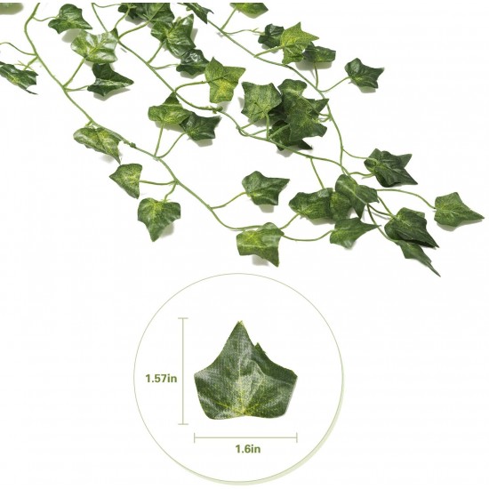Yatim 90 cm Sweetpotato Ivy Vine Artificial Plants Greeny Chain Wall Hanging Leaves for Home Room Garden Wedding Garland Outside Decoration Pack of 2 Yatim 90 cm Sweetpotato Ivy Vine Artificial Plants Greeny Chain Wall Hanging Leaves for Home Room Garden Wedding Garland Outside Decoration Pack of 2